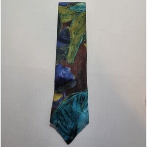 Royal Knight‎ Men's Tie No Fabric Tag possible Polyester Purple/Aqua/Gold/Maroon